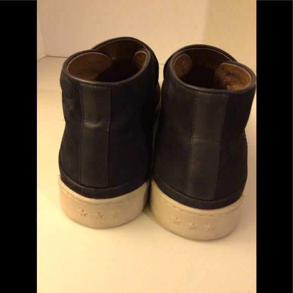 John Varvasto men’s blue suede slip on shoes - Picture 2 of 7